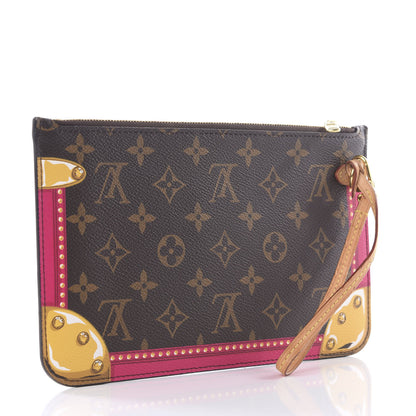 Louis Vuitton Monogram Summer Trunks MM GM Pochette 2 of 9