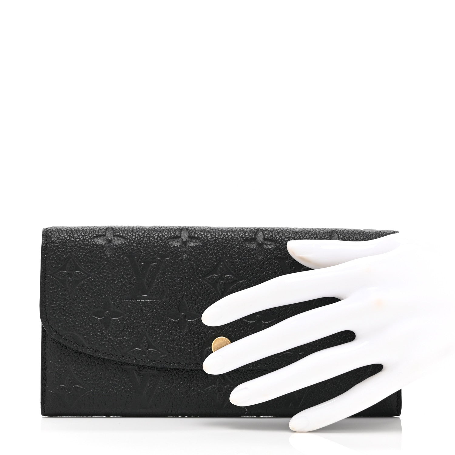Louis Vuitton Empreinte Emilie Wallet Black Dune 2 of 7
