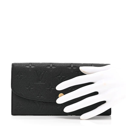 Louis Vuitton Empreinte Emilie Wallet Black Dune 2 of 7