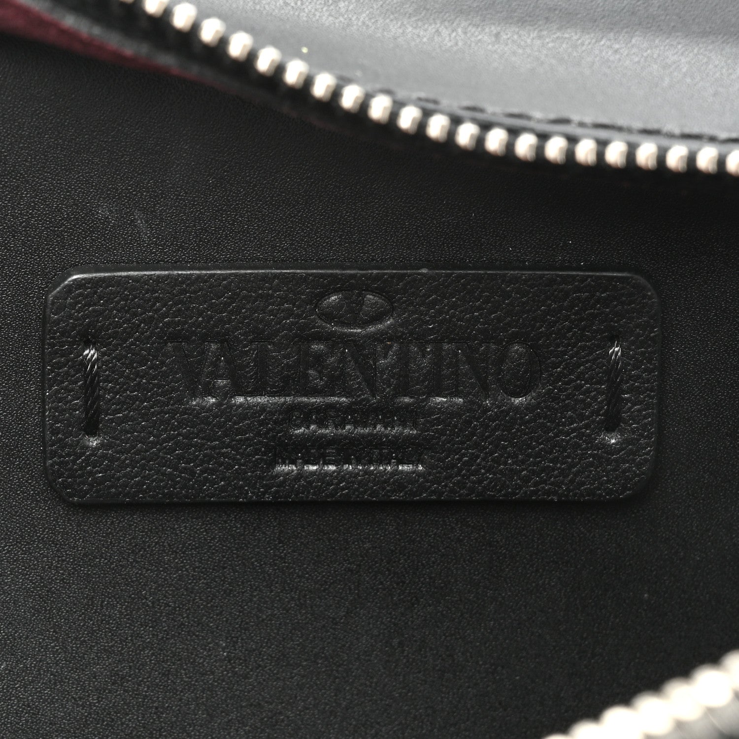 Valentino Garavani Calfskin VLTN Belt Bag Black 6 of 11