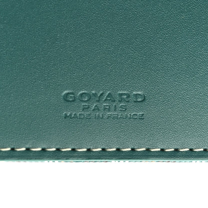 Goyard Goyardine Castiglione Document Cover Green 6 of 6