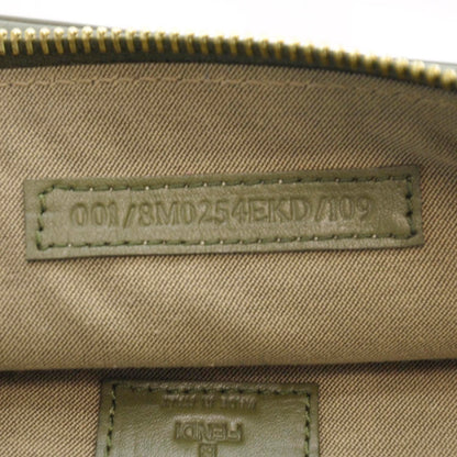 Fendi Leather Tassel Pochette Green 6 of 8