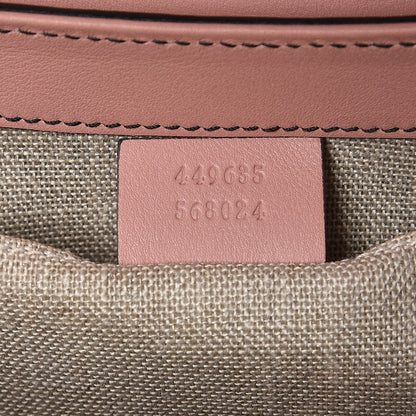 Gucci Microguccissima Medium Emily Chain Shoulder Bag Soft Pink 7 of 8