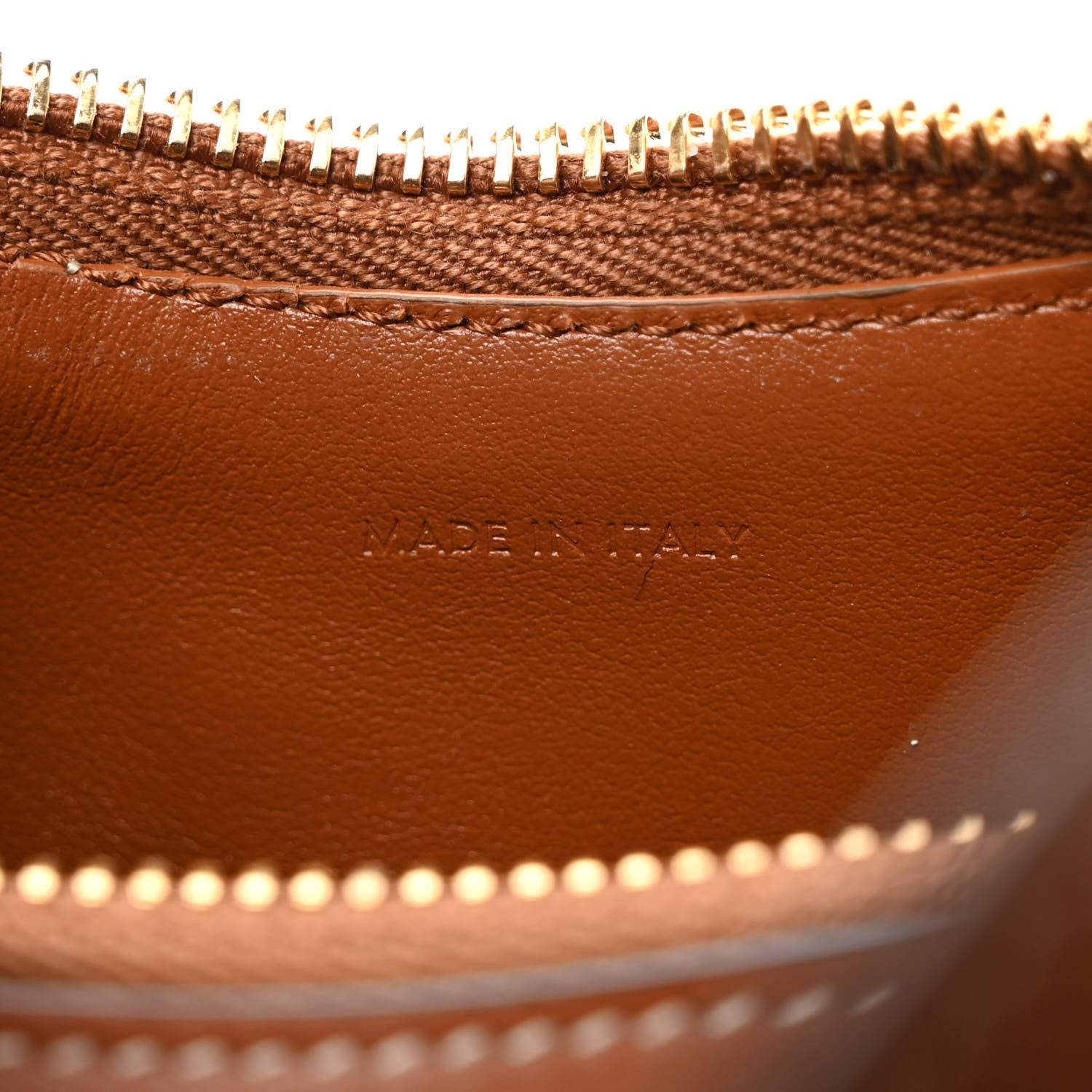 Celine Smooth Calfskin Mini Ava Shoulder Bag Tan 7 of 9