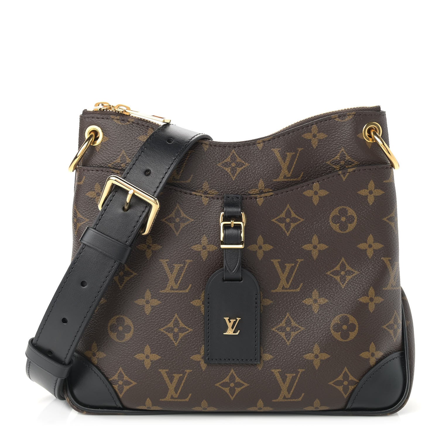 Louis Vuitton Monogram Odeon PM Black 1 of 10