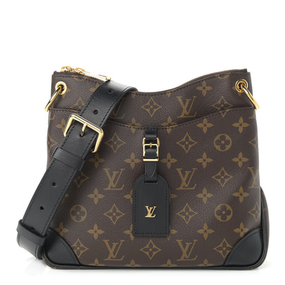 Louis Vuitton Monogram Odeon PM Black 1 of 10