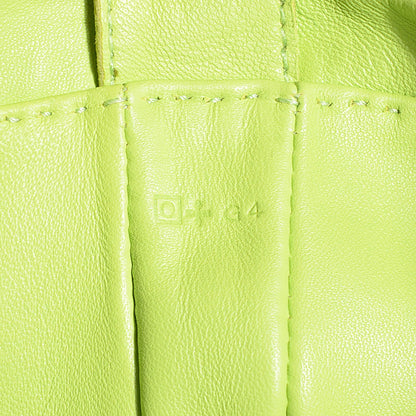 Hermes Lambskin Clou De Selle Pouch Kiwi 7 of 7