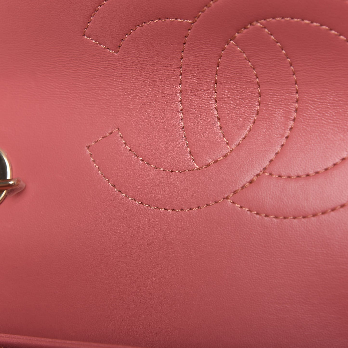 Lambskin Chevron Quilted Small Trendy CC Dual Handle Flap Bag Light Pink