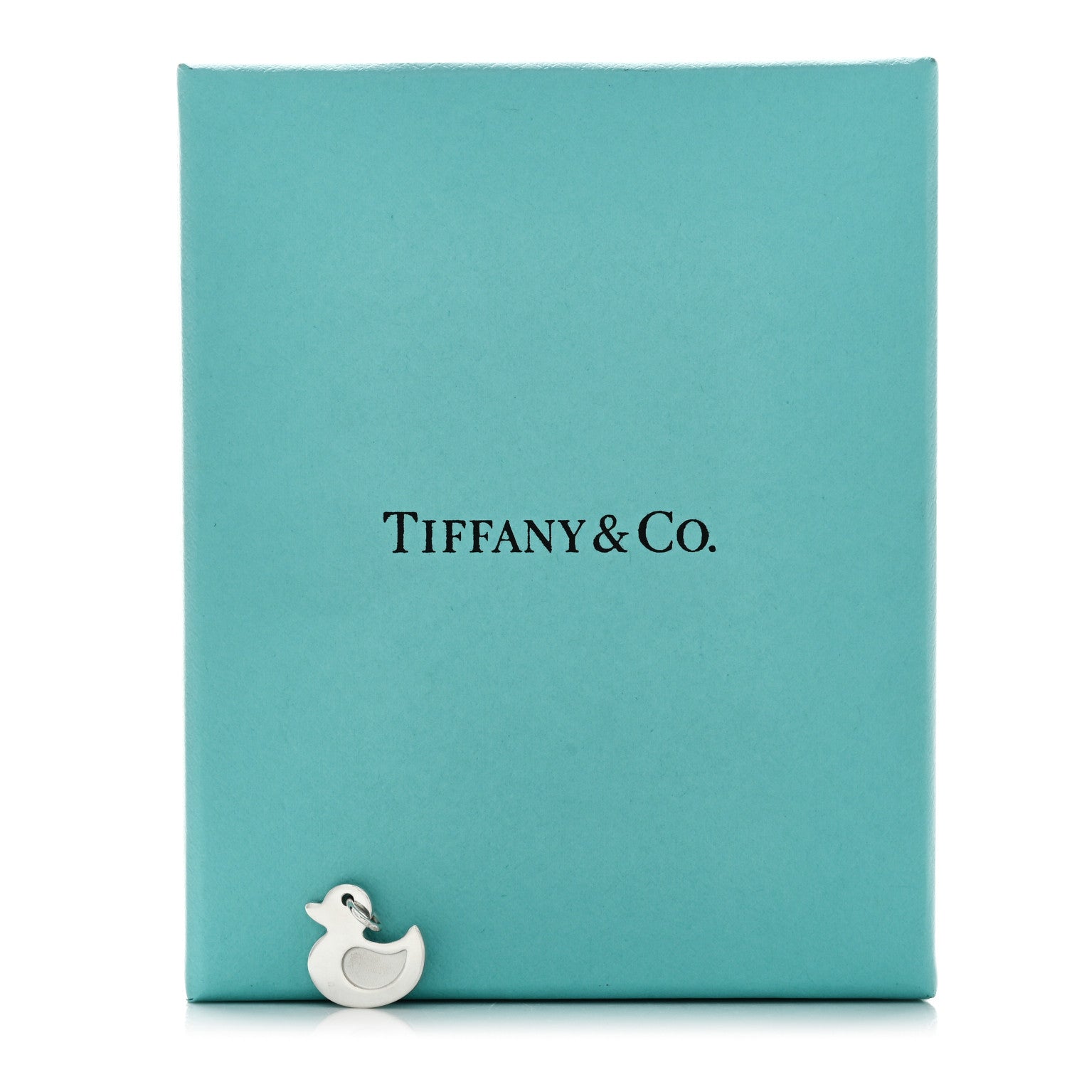 Tiffany Sterling Silver Lucky Duck Charm 5 of 5