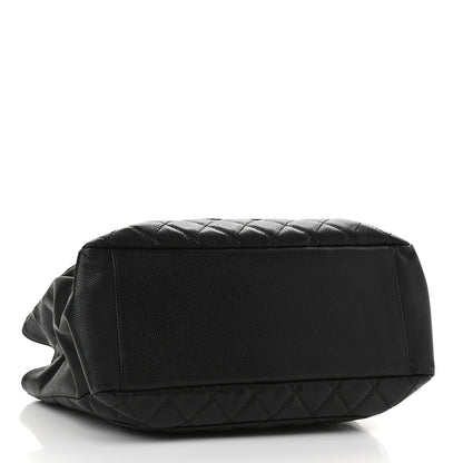 Chanel Caviar Quilted Grand Shopping Tote GST Black 4 of 10