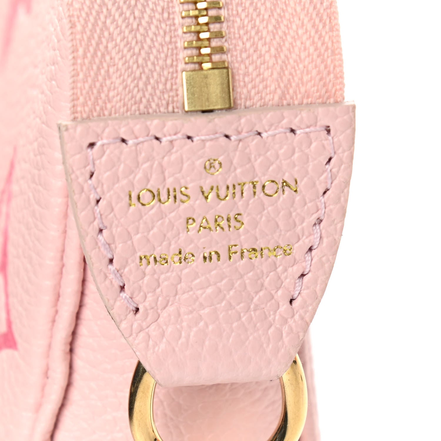 Louis Vuitton Empreinte Monogram Giant By The Pool Mini Pochette Accessories Bouton De Rose 6 of 7