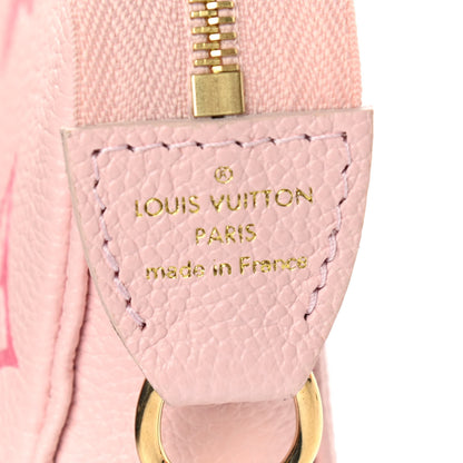 Louis Vuitton Empreinte Monogram Giant By The Pool Mini Pochette Accessories Bouton De Rose 6 of 7