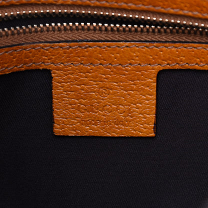 Gucci Suede Hasler Hobo Yellow 6 of 13