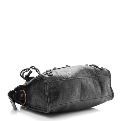Balenciaga Agneau Classic Hardware Mini City Black 4 of 10