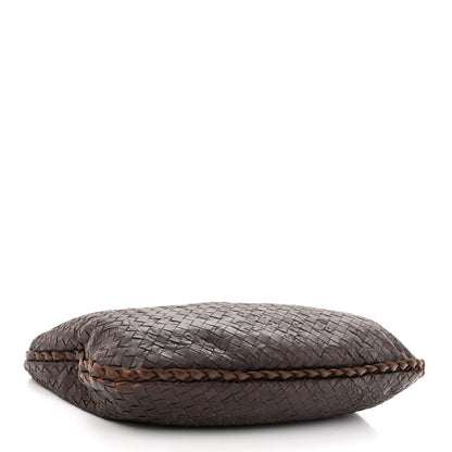 Bottega Veneta Nappa Intrecciato Embossed Medium Veneta Hobo Ebano 4 of 9