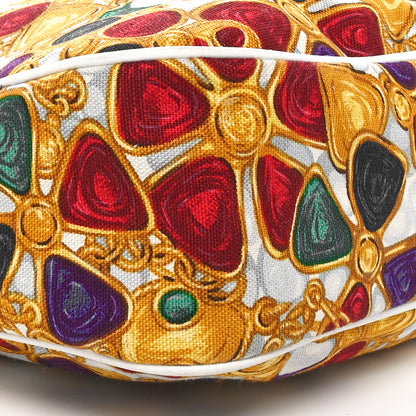Chanel Canvas Gripoix Print Shoulder Bag Multicolor 10 of 11