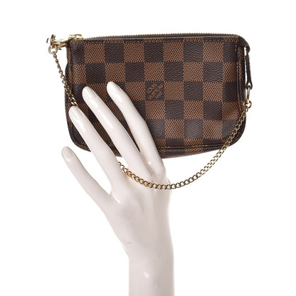 Louis Vuitton Damier Ebene Mini Pochette Accessories 2 of 8