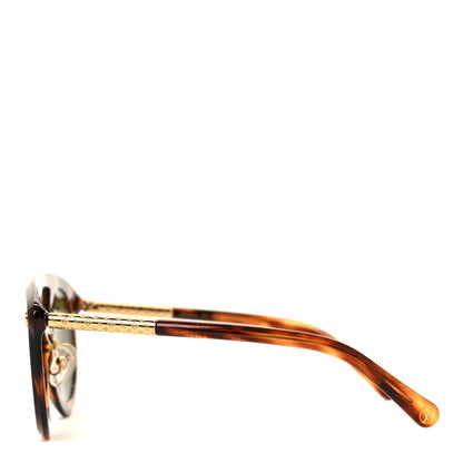 Louis Vuitton X SUPREME Downtown Sunglasses Z2356E Tortoise 3 of 8