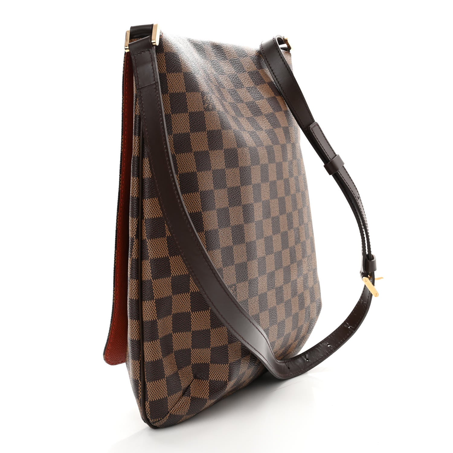 Louis Vuitton Damier Ebene Musette GM 3 of 10