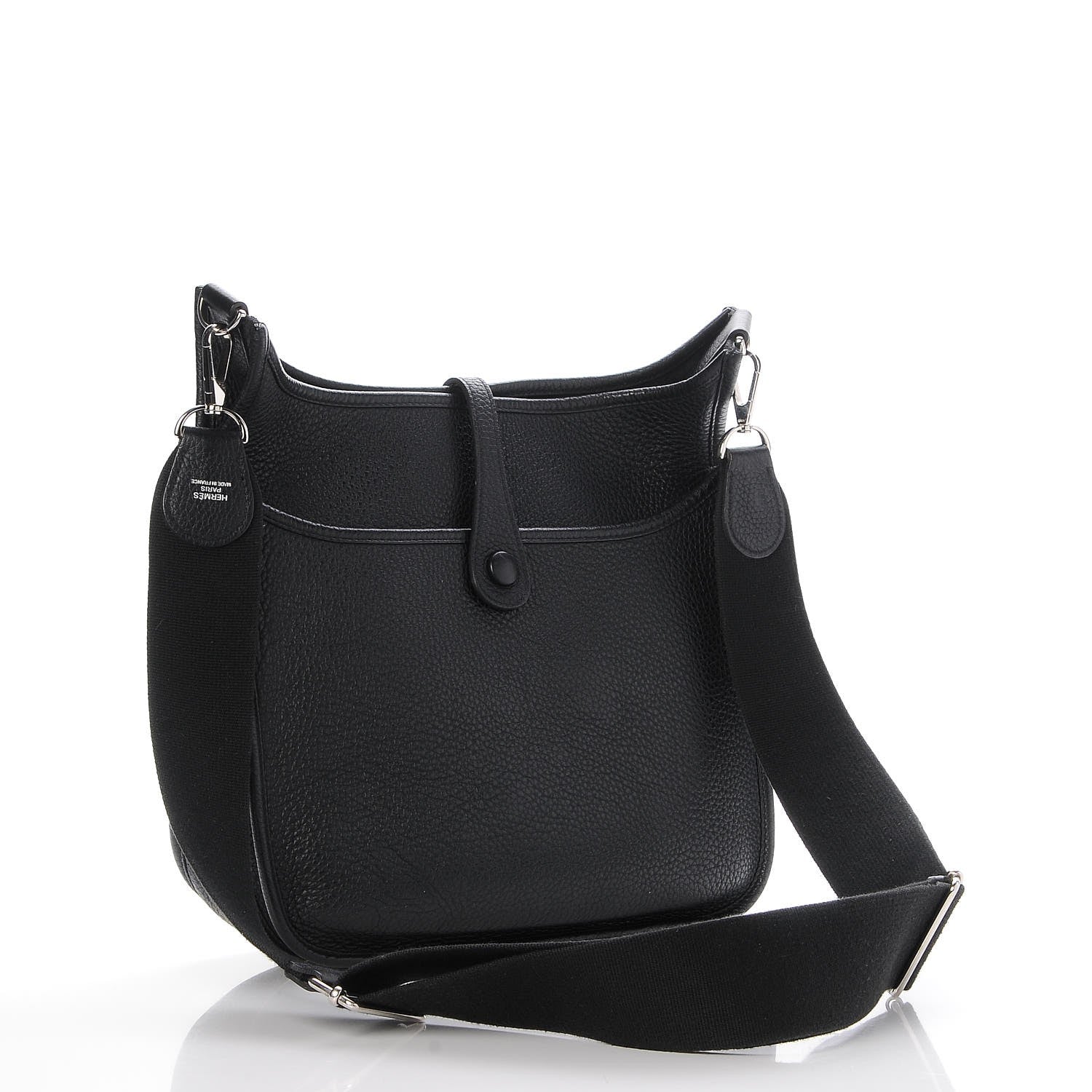 Hermes Taurillon Clemence Evelyne III PM Black 3 of 7