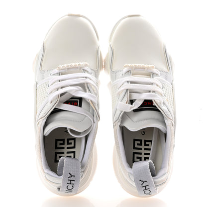 Givenchy Neoprene Suede Mesh Baisse Jaw Low Sneakers 37 White 2 of 12