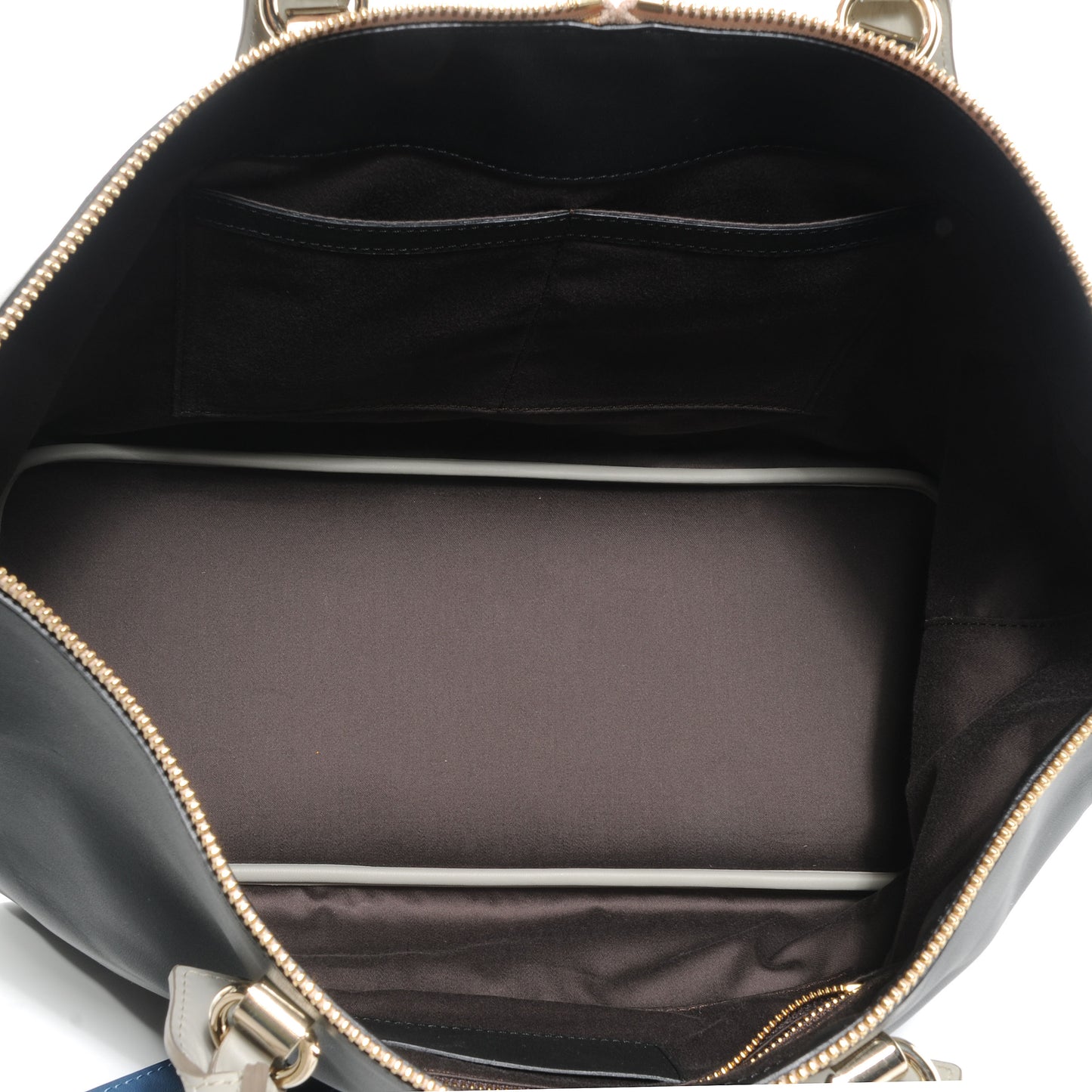 Calfskin Large Baylee Tote Black
