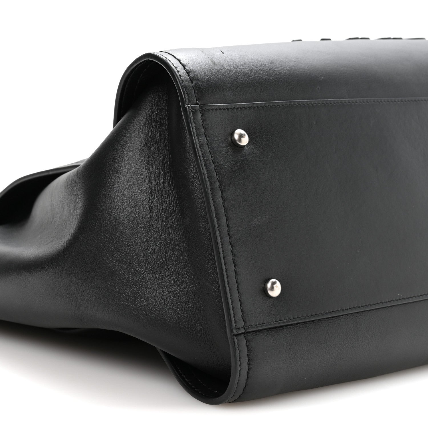 Chanel Calfskin Medium Deauville Tote Black 10 of 12
