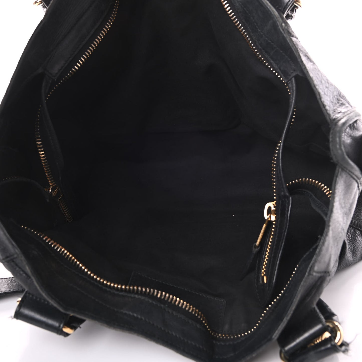 Agneau Giant 21 Gold Hardware Part Time Black