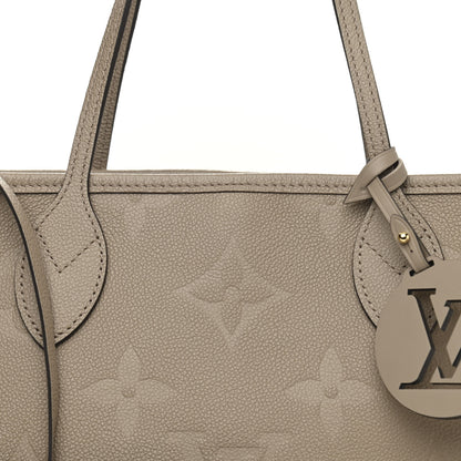 Louis Vuitton Empreinte Monogram Giant Neverfull MM Tourterelle 7 of 10