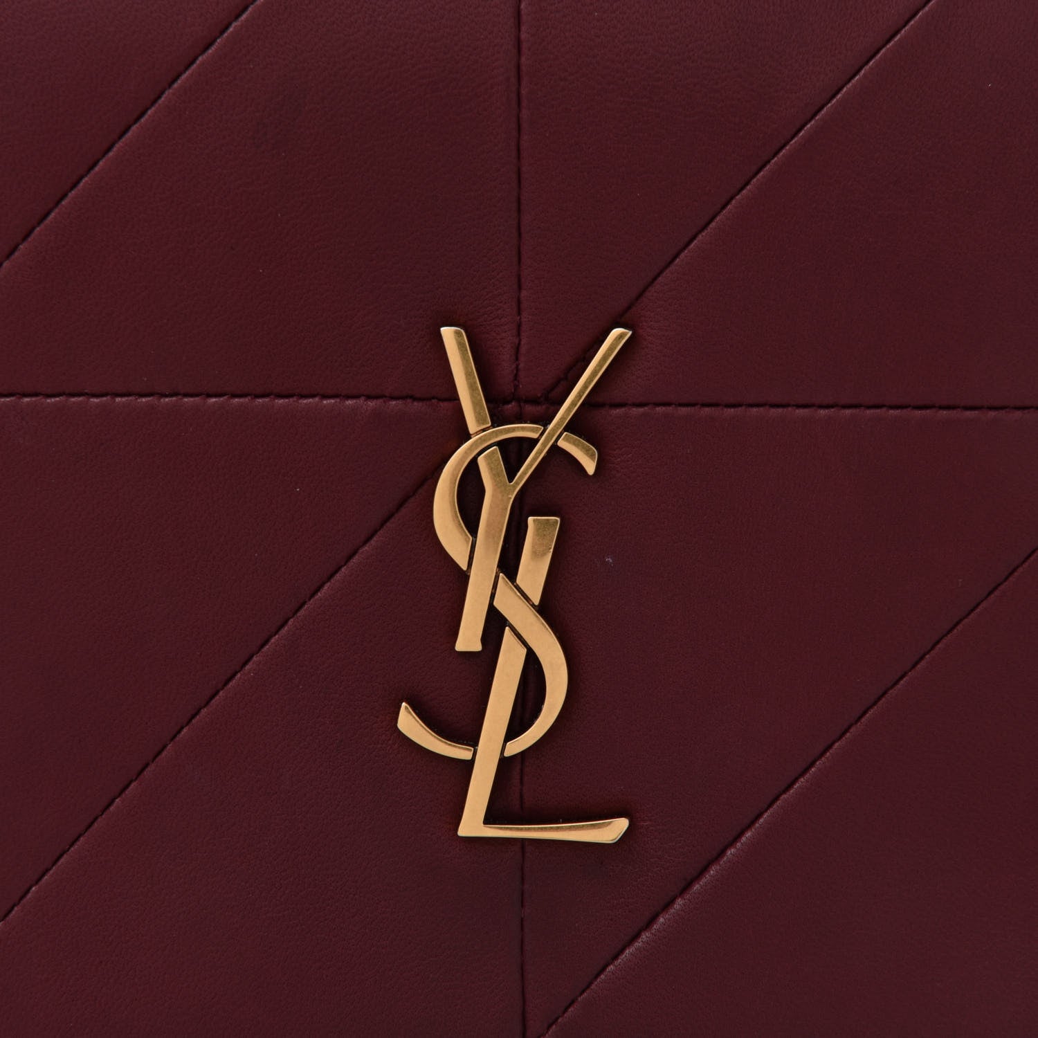 Saint Laurent Lambskin Patchwork Monogram Medium Jamie Rouge Legion 8 of 10