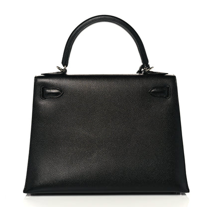 Hermes Epsom Kelly Sellier 28 Black 3 of 43