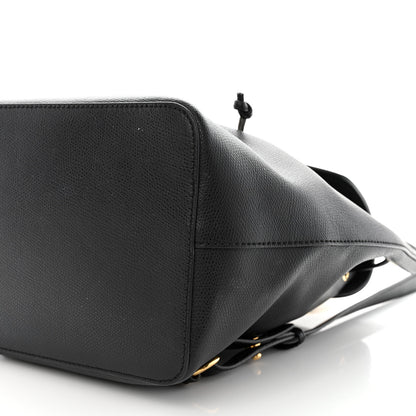 Fendi Vitello Cruise F is Fendi Drawstring Backpack Black 9 of 14