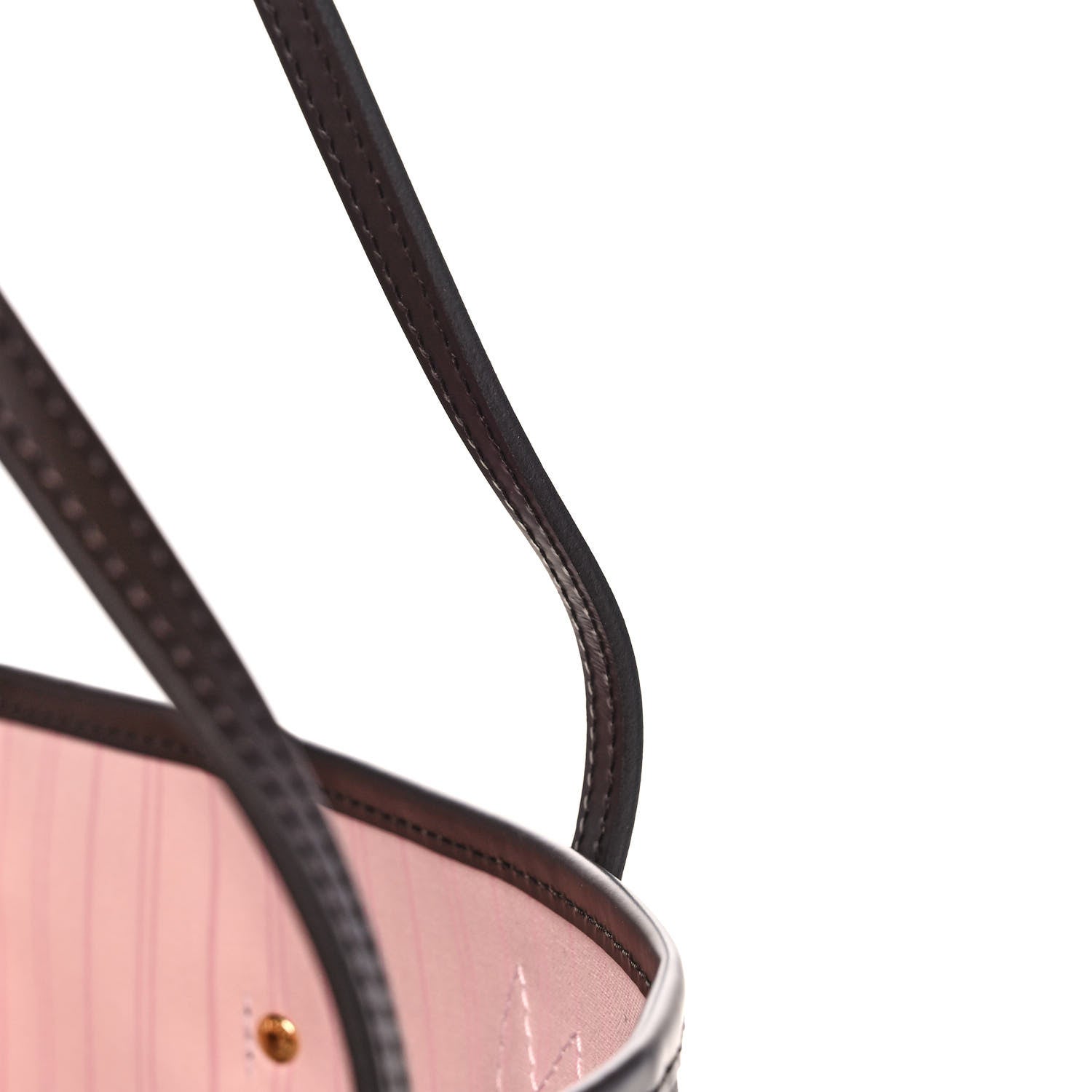 Louis Vuitton Damier Ebene Neo Neverfull MM Rose Ballerine 12 of 12