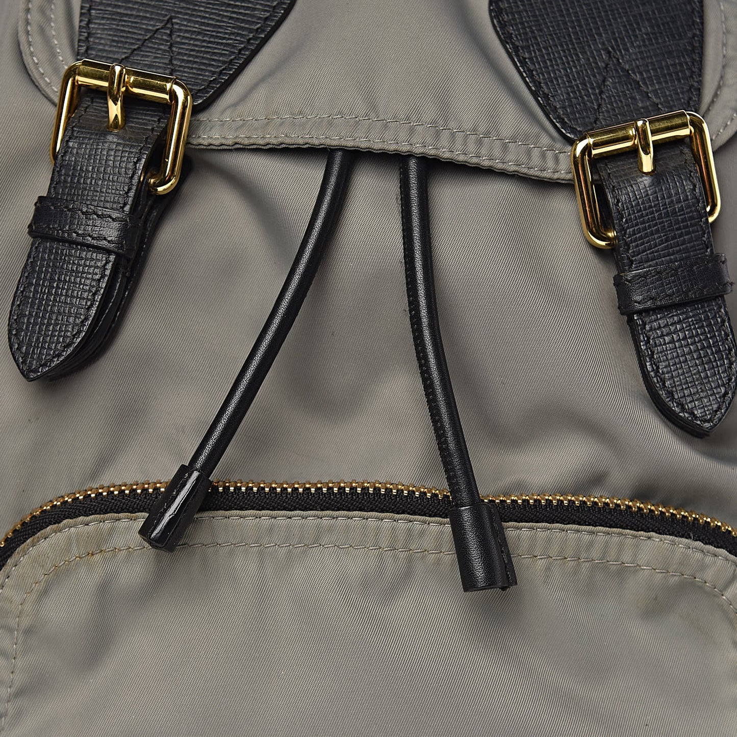 Nylon Medium Rucksack Backpack Thistle Grey