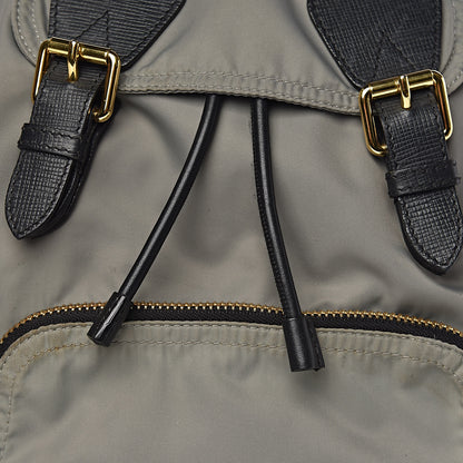 Burberry Nylon Medium Rucksack Backpack Thistle Grey 8 of 13