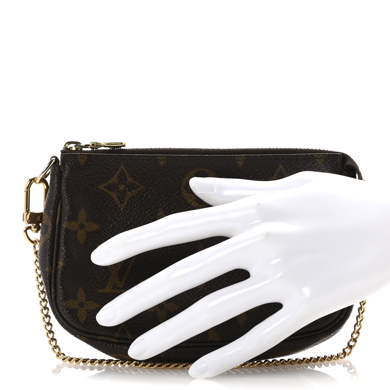 Louis Vuitton Monogram Mini Pochette Accessories 2 of 9