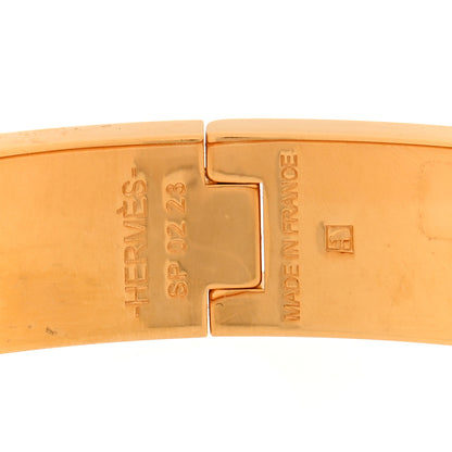 Hermes Enamel Narrow Clic Clac H Bracelet PM White 4 of 4