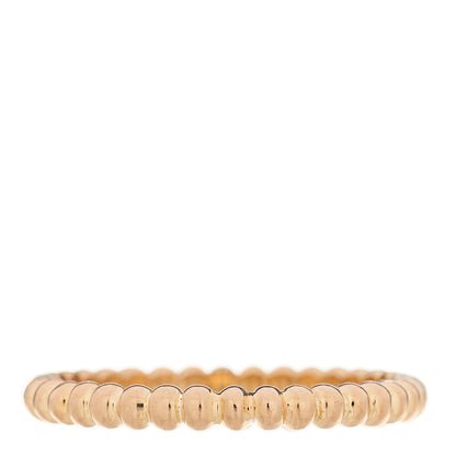 Van Cleef & Arpels 18K Rose Gold Small Perlee Ring 51 5.75 3 of 5