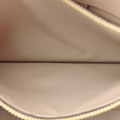 Salvatore Ferragamo Grained Calfskin Studio Top Handle Bag Burgundy Beige 6 of 15