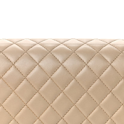 Chanel Lambskin Quilted New Medium Boy Flap Beige 10 of 15