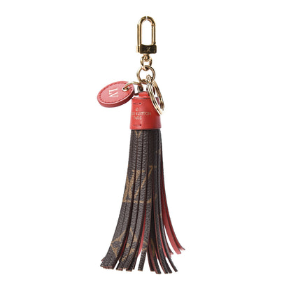 Louis Vuitton Monogram Tassel Bag Charm Red 1 of 3