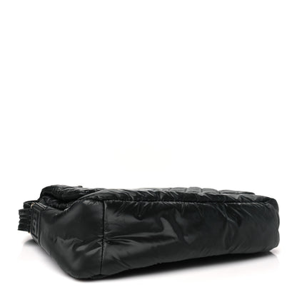 Chanel Nylon Coco Cocoon Messenger Bag Black 4 of 14