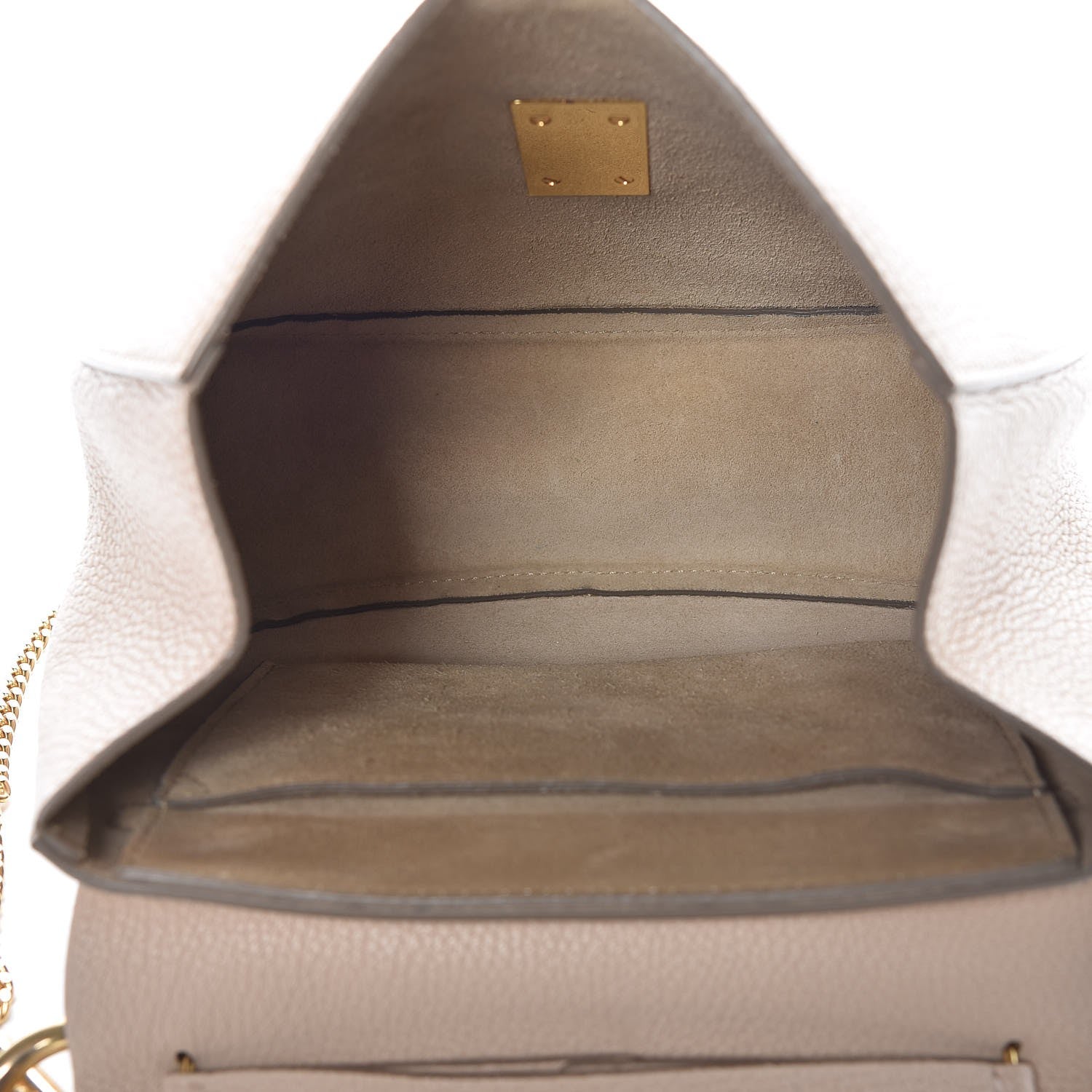 Chloe Grained Lambskin Drew Shoulder Bag Abstract White 5 of 10