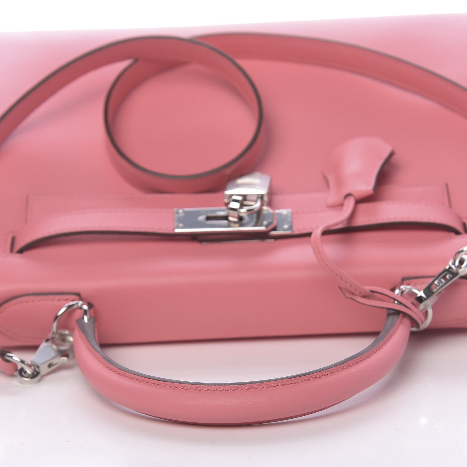 Hermes Evercolor Verso Kelly Retourne 28 Rose D'ete Terre Battue 13 of 42