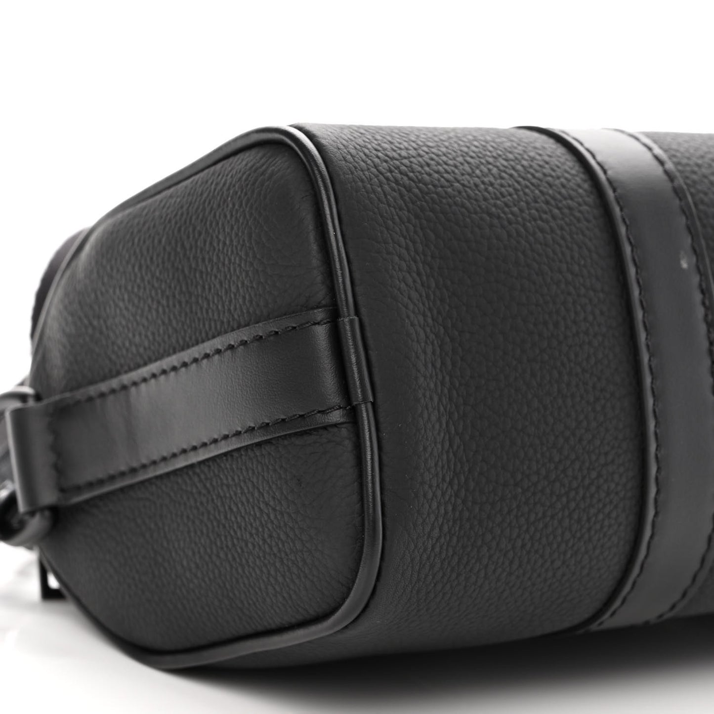 Grained Calfskin Aerogram Keepall XS Black