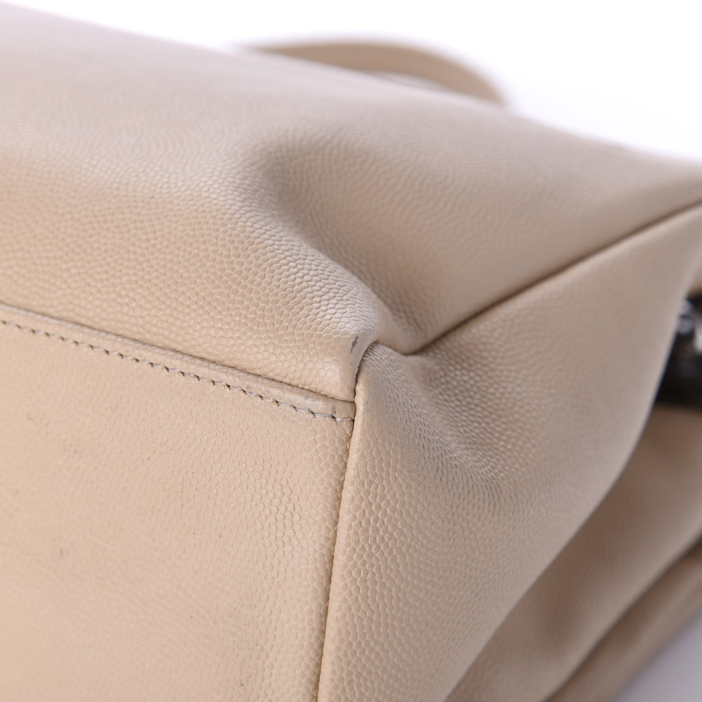 Grain De Poudre Medium West Hollywood Monogram Fold-Over Nude Powder