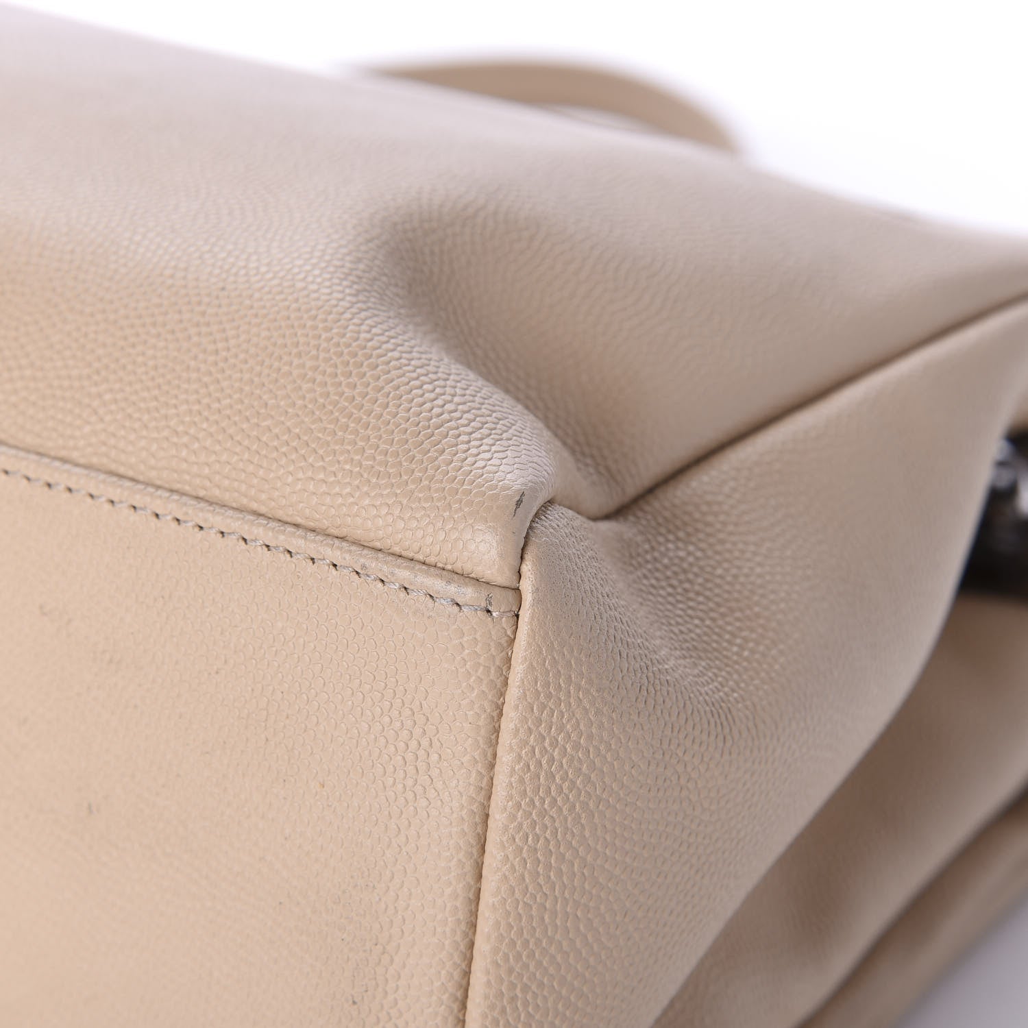 Saint Laurent Grain De Poudre Medium West Hollywood Monogram Fold-Over Nude Powder 10 of 15