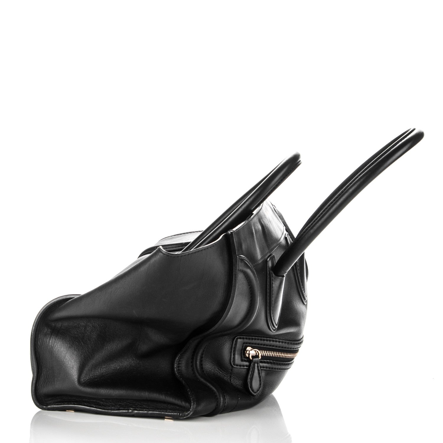 Celine Smooth Calfskin Mini Luggage Black 11 of 12