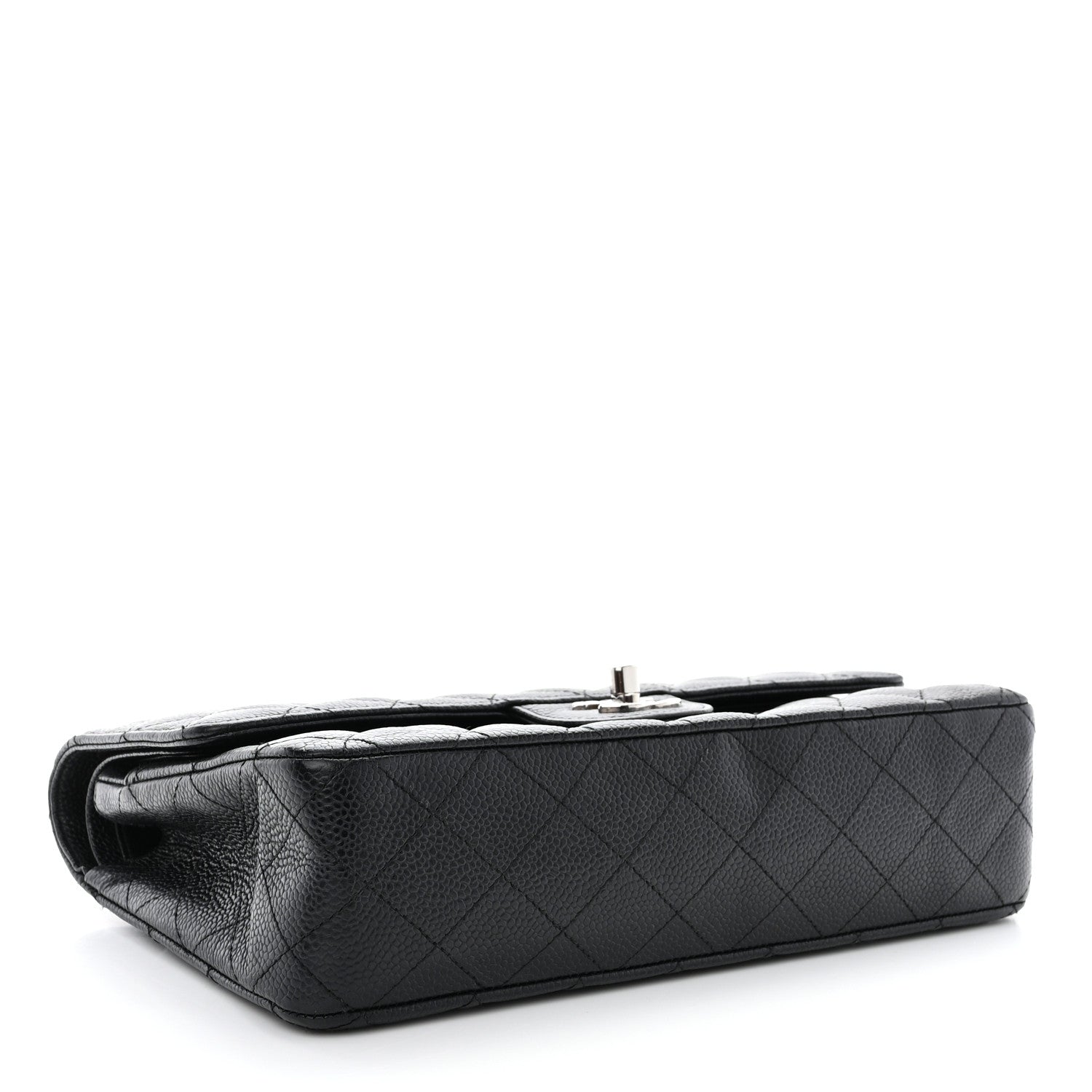 Chanel Caviar Quilted Medium Double Flap Black 4 of 14