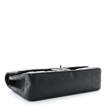 Chanel Caviar Quilted Medium Double Flap Black 4 of 14